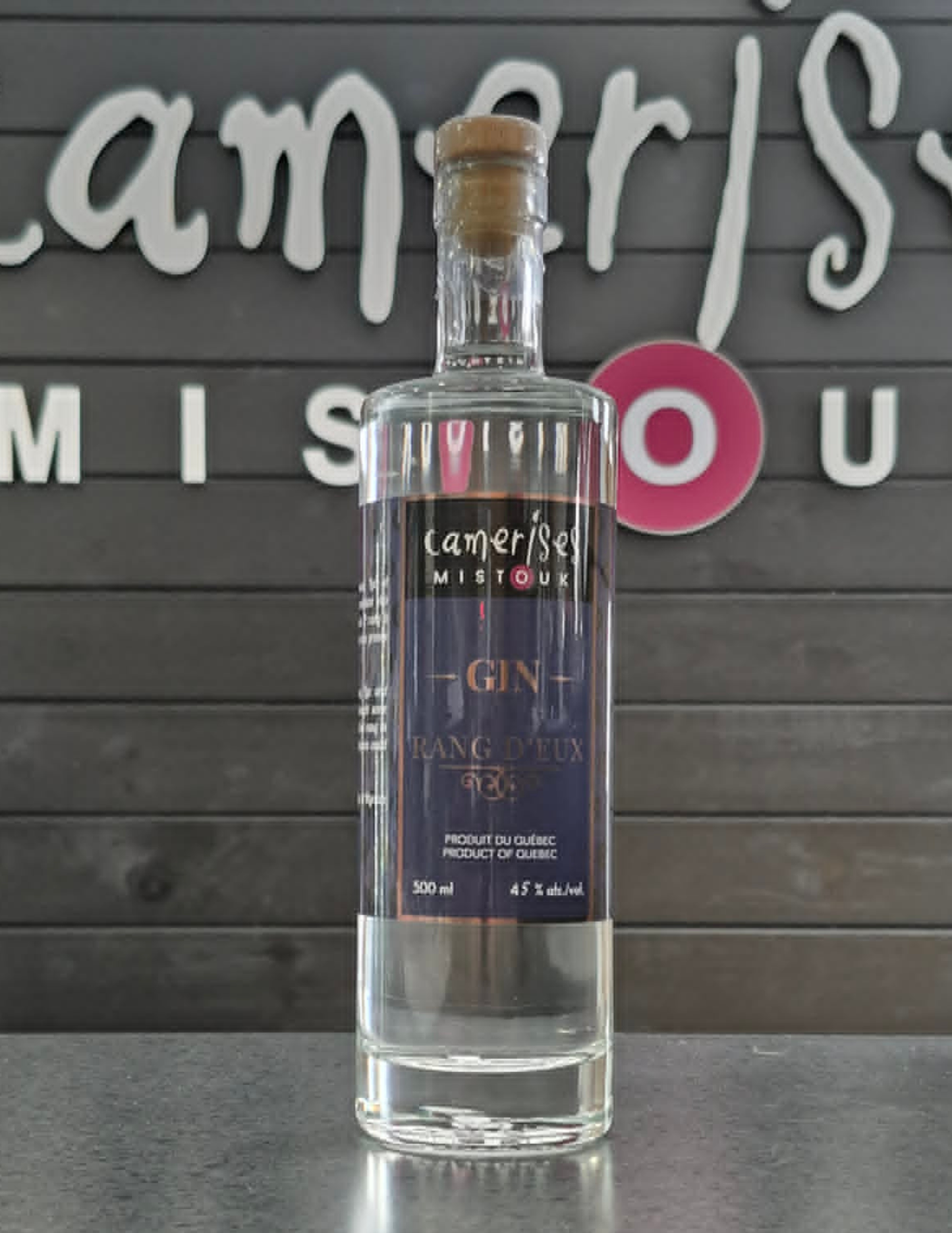 Rang d'eux - Gin aux camerises