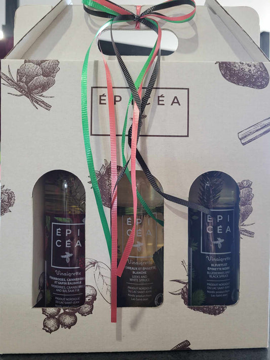 ÉPICÉA - Triplé de vinaigrettes