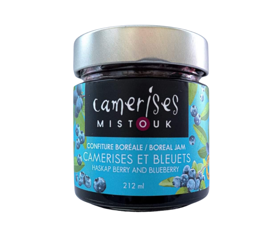 Confiture Boréale de camerises et bleuets